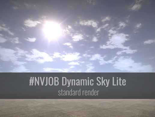 #NVJOB Dynamic Sky Lite (standard render)