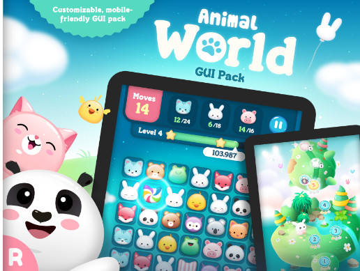 Animal World GUI Pack