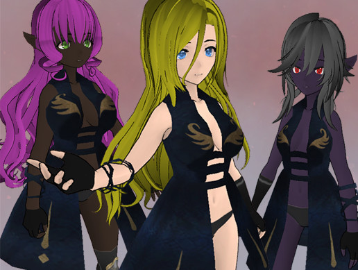 Custom 3D Anime Girl Builder