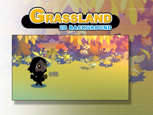 Grassland 2D Background
