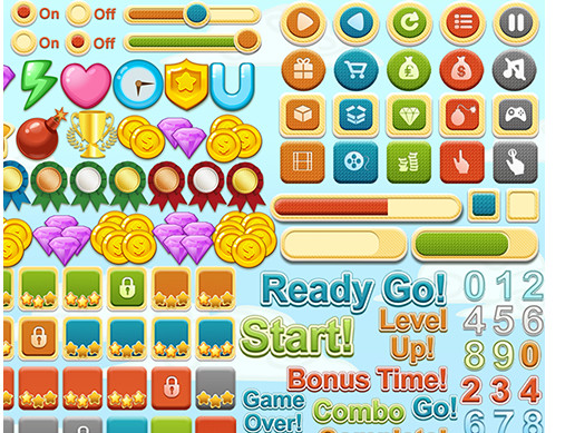 4500 GUI Elements Pack