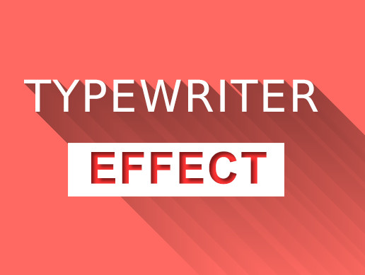 Typewriter Text Effect Script