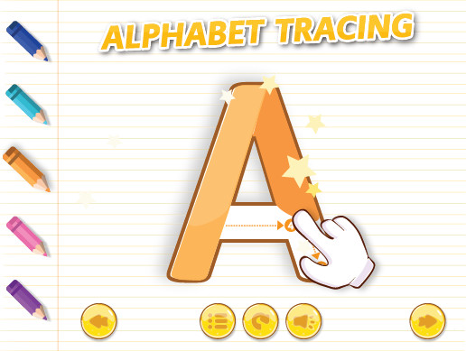 English Alphabet Tracing A-Z