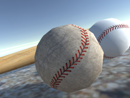 Baseball Bat & Ball