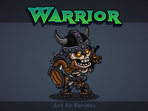 Skeleton Villain - Warrior