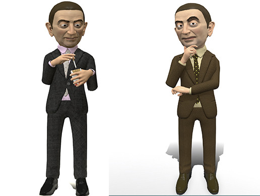 Regular stylized cartoon man 2