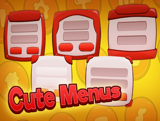 Cute Menu GUI Kit