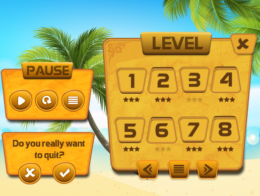 Mobile Game UI - Vol 1