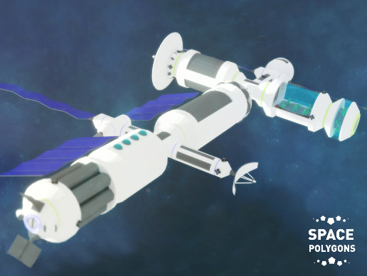 Space Polygons: Modular Space Station
