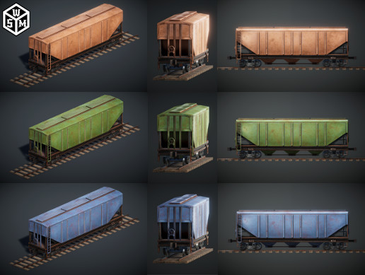 Train Controller Addon 3 - Bulk Grain Wagon