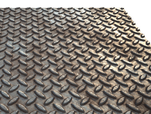 Metal Diamond Plate Substance