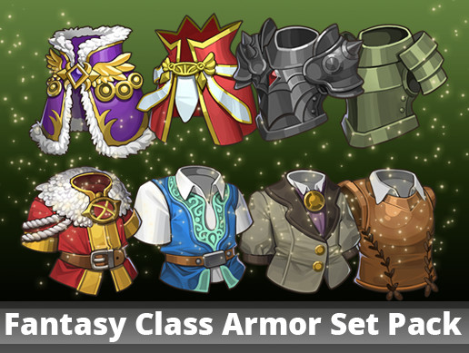 Fantasy Class Armor Set Pack