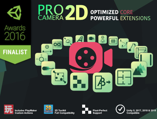 Pro Camera 2D - The definitive 2D & 2.5D Unity camera plugin