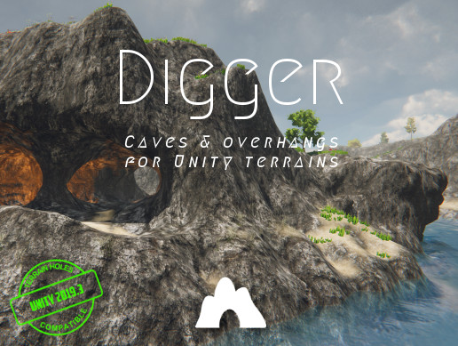 Digger - Terrain Caves & Overhangs