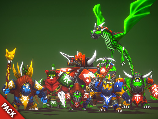 Mini Legion Orc Warband HP