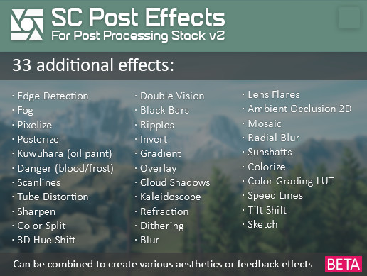 SC Post Effects Pack