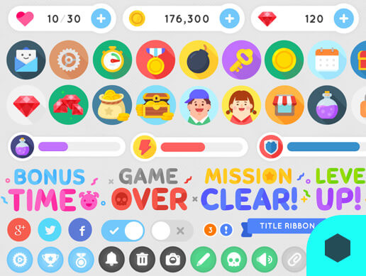 GUI Kit Simple Round