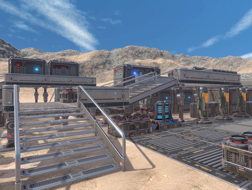 Sci-Fi Containers&Props