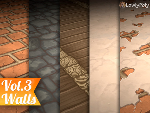 Texture Set Vol.03 Hand Painted Walls
