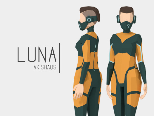 Luna | Lowpoly Character