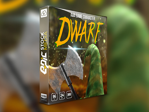 AAA Game Character Dwarf