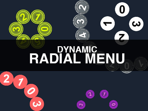 Dynamic Radial Menu