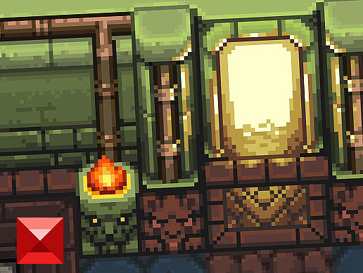 Top Down Pixel Dungeon Level 03