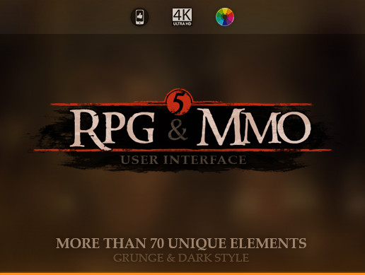 RPG & MMO UI 5