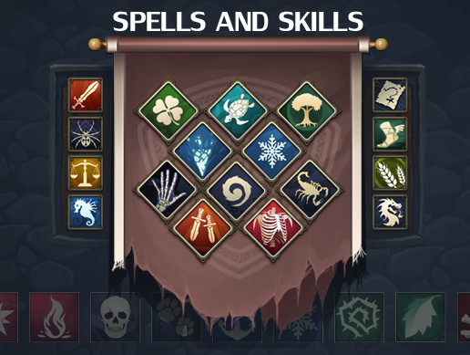 Flat Skills Icons