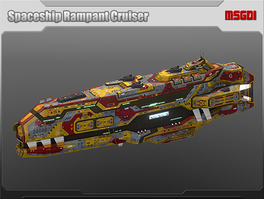 Spaceship Rampant Cruiser