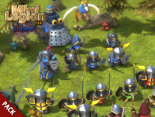 Mini Legion Human PBR