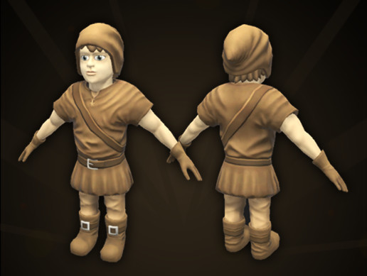 Young Adventurer Character