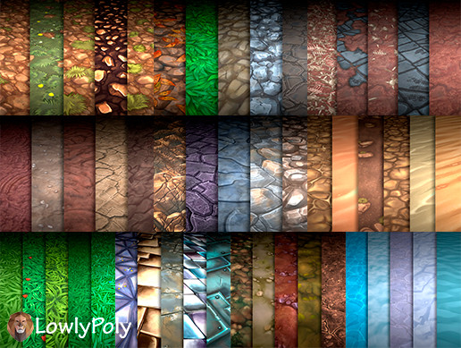 Hand Painted Texture Bundle Vol.3