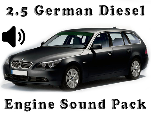 2.5 Diesel German - Engine Sound Pack