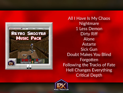 Retro Shooter music pack