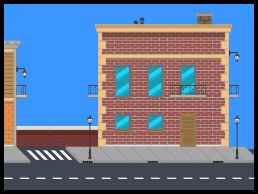 2D City World