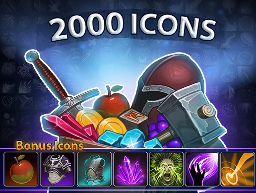 2000 Fantasy Icons