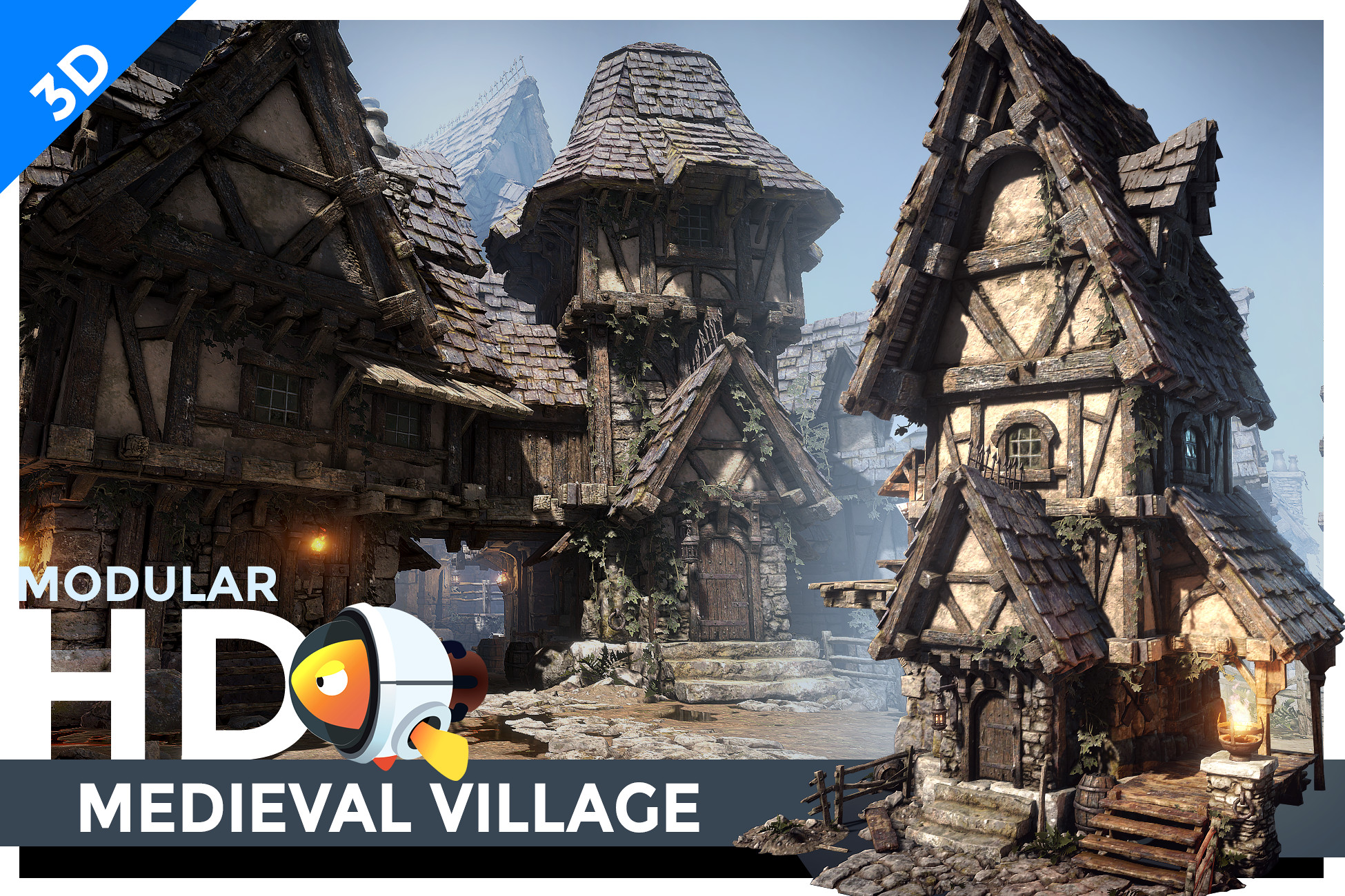 HD - Medieval Village Pack