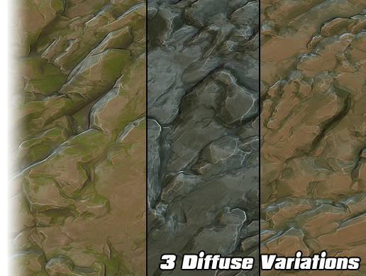 Rock Wall - Ground Texture