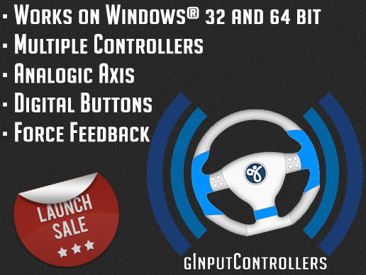 gInputControllers - multi joystick and force feedback manager