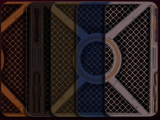 Wire Cage - Hand Painted Texture