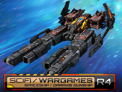 SF DARAKIS Gunship R4