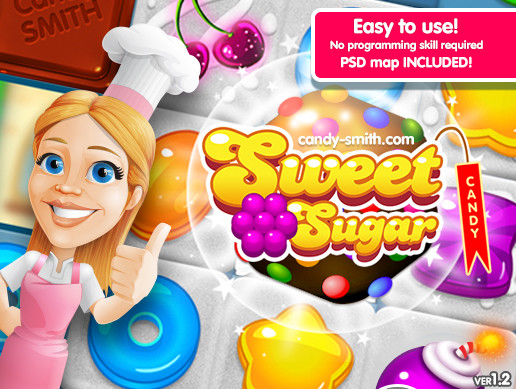 Match 3 Sweet Sugar