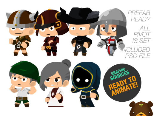 2D SD Character Pack V.2