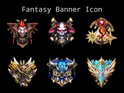 Fantasy Banner Icon