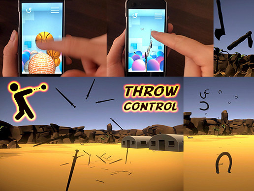Throw Control 3D: Mobile, Desktop, FPS