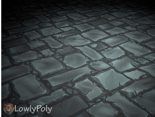 Hand Painted Stone Texture