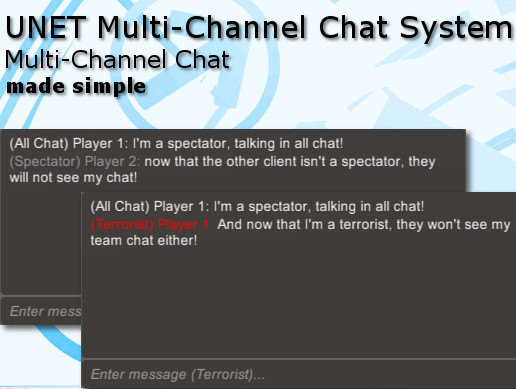 UNET Multi-Channel Chat System