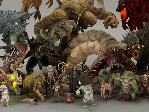 HEROIC FANTASY CREATURES FULL PACK Volume 3