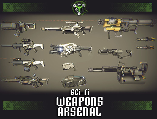 Sci-fi Weapons Arsenal